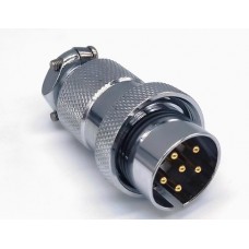 Кабельна вилка GX25M-6 авіаційного роз'єма