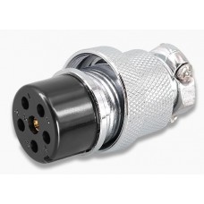 Кабельна розетка GX25M-6A авіаційного роз'єма