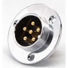 Панельна вилка GX25M-6C авіаційного роз'єма