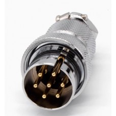 Кабельна вилка GX25M-7 авіаційного роз'єма