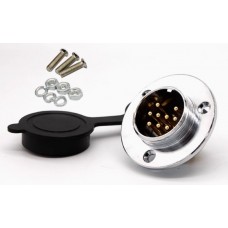 Панельна вилка GX25M-9C авіаційного роз'єма