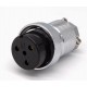 Кабельна розетка GX40M-3A авіаційного роз'єма