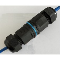 Роз'єм герметичний SZC-20-1 RJ-45 IP68 міжкабельна розетка