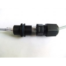 Роз'єм герметичний SZC-20-2 RJ-45 IP68 кабельна розетка