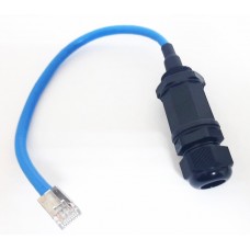Роз'єм герметичний SZC-22 RJ-45 IP68 кабельна розетка