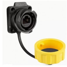 Герметичний роз'єм RJ45 YM-24-J/RJ45/213/SX-42-401 панельна розетка