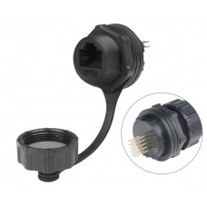 Герметичний роз'єм RJ45 YT-RJ45-JSX-29-062 панельна розетка