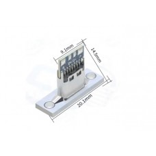 Type-C розетка, 4pin