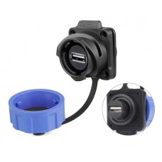 Герметичний роз'єм USB2.0 - YM-24-J/USB2/213/SX-42-401