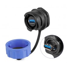Герметичний роз'єм USB3.0 - YM-24-J/USB3/213/SX-42-101