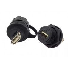 Герметичний роз'єм USB 2.0 - LU25-FS-U2-011