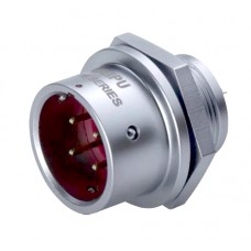 Роз'єм Weipu SF1612/P10 панельна вилка на гайку