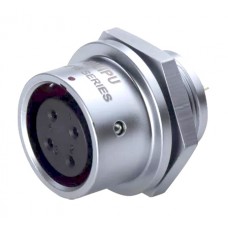 Роз'єм Weipu SF1612/S10 панельна розетка на гайку