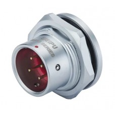 Роз'єм Weipu SF1615/P10 панельна вилка на гайку