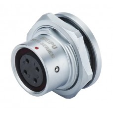 Роз'єм Weipu SF1615/S10 панельна розетка на гайку