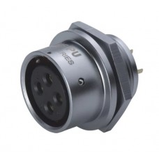 Роз'єм Weipu SF2012/S12 панельна розетка на гайку