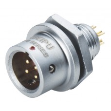 Роз'єм швидкоз'ємний Weipu SF612/P4 під пайку