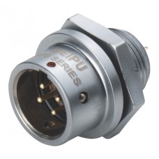 Роз'єм Weipu SF812/P4 панельна вилка на гайку