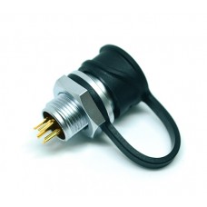 Роз'єм Weipu SF1012/S5 панельна розетка на гайку