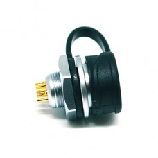 Роз'єм Weipu SF812/S8 панельна розетка на гайку