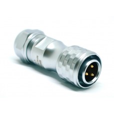 Роз'єм швидкоз'ємний Weipu SF1610/P3B під пайку