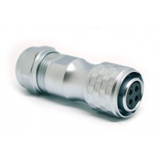 Роз'єм швидкоз'ємний Weipu SF1610/S4B під пайку