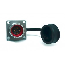 Роз'єм швидкоз'ємний Weipu SF1613/P4B під пайку