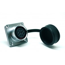 Роз'єм Weipu SF1613/S10 панельна розетка