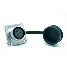 Роз'єм швидкоз'ємний Weipu SF1613/S3B під пайку