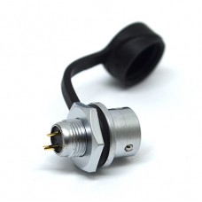 Роз'єм Weipu SF612/S2 панельна розетка на гайку