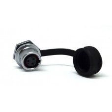 Роз'єм швидкоз'ємний Weipu SF612/S3 під пайку