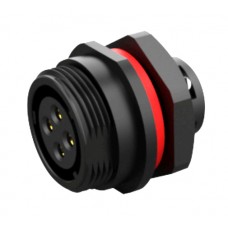 Роз'єм Weipu SP1312/S3-9 панельна розетка на гайку