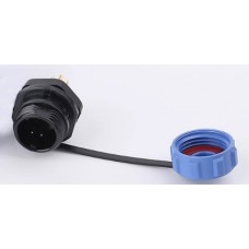 Роз'єм Weipu SP1112/P2 панельна вилка на гайку