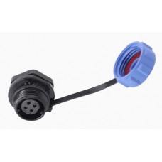 Роз'єм Weipu SP1112/S4 панельна розетка на гайку