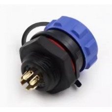 Роз'єм Weipu SP1312/S6 панельна розетка на гайку