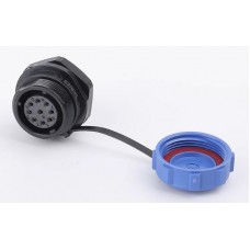 Роз'єм Weipu SP1712/S9 панельна розетка на гайку