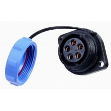 Роз'єм Weipu SP2113/S5 панельна розетка