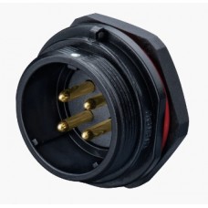 Роз'єм Weipu SP2512/P10 панельна вилка на гайку