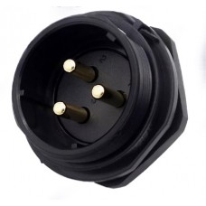 Роз'єм Weipu SP2912/P3 панельна вилка на гайку