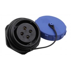 Роз'єм Weipu SP2912/S4 панельна розетка на гайку