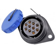 Роз'єм Weipu SP2913/S10 панельна розетка