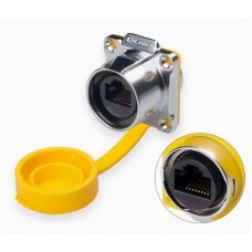 Герметичний роз'єм LP-24-J/RJ45/213/SX-43-408 панельна розетка