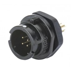 Роз'єм Weipu SY1112/P2 панельна вилка на гайку