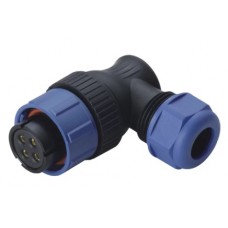 Роз'єм Weipu SY2116/S12 кутова кабельна розетка