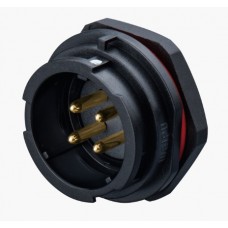 Роз'єм Weipu SY2512/P19 панельна вилка на гайку