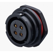 Роз'єм Weipu SY2512/S10 панельна розетка на гайку