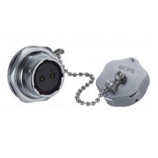 Роз'єм Weipu WY20K9ZMQ1 панельна розетка на гайку