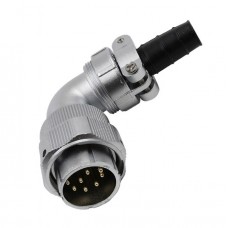 Роз'єм Weipu WY32J11TV1 кутова кабельна вилка