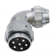 Роз'єм Weipu WY55J7TU1 кутова кабельна вилка