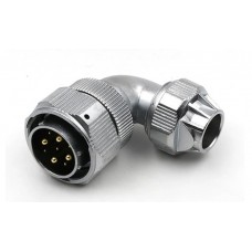 Роз'єм Weipu WY24J9TU1 кутова кабельна вилка